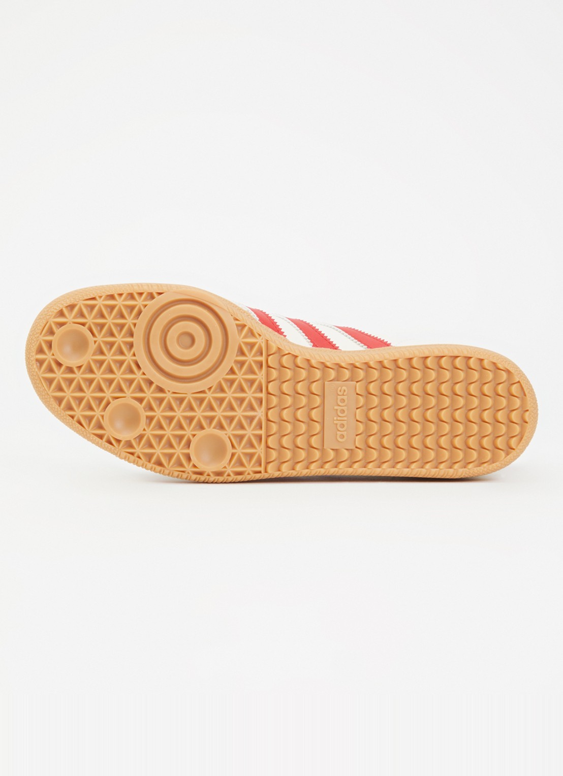 Adidas Samba OG sneaker van leer met suède details - detail 4 beige