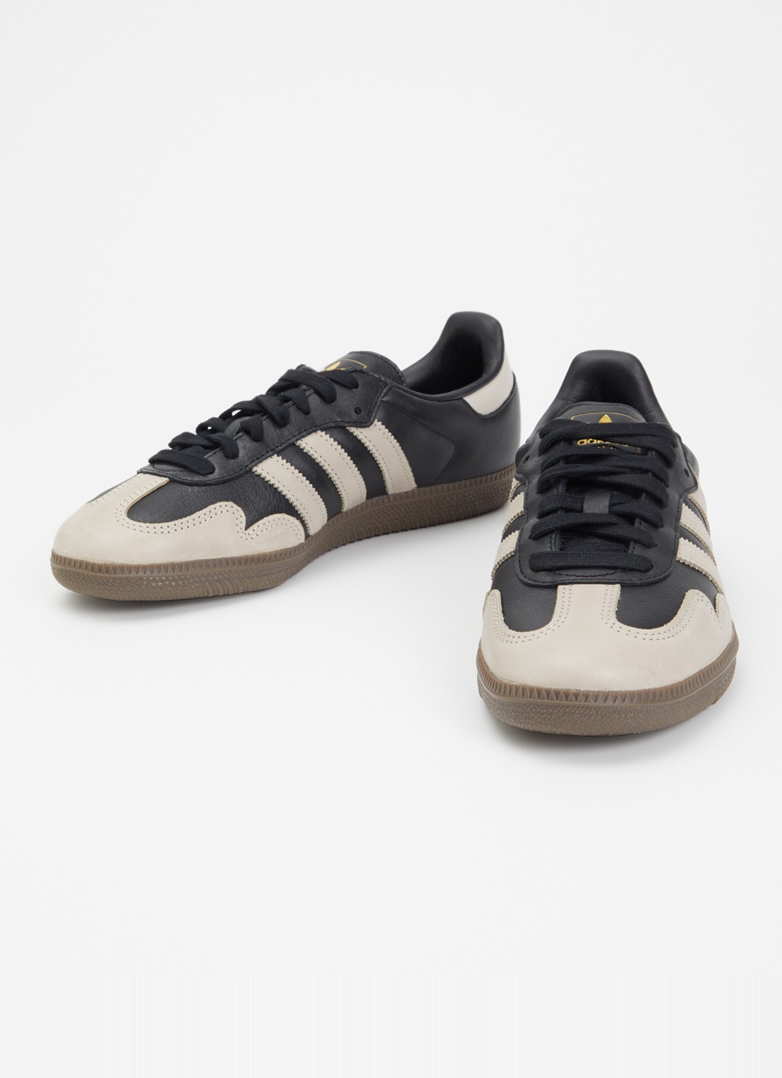 Adidas Samba OG sneaker van leer - detail 3 zwart