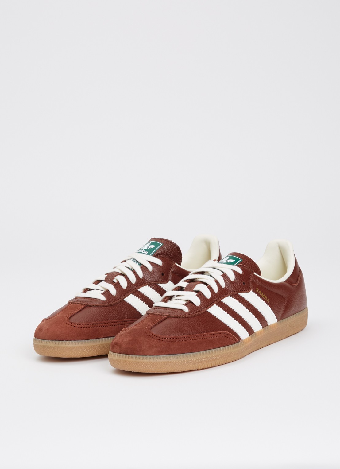 Adidas Samba OG sneaker van leer  - detail 2 bruin
