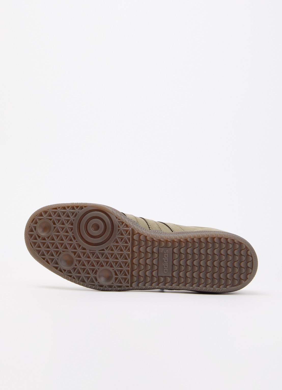 Adidas Samba OG sneaker van leer - detail 5 bronsgroen