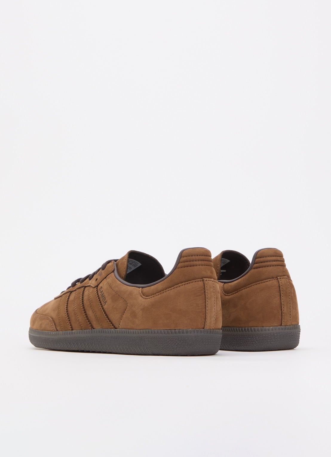 Adidas Samba OG sneaker van leer - achterkant 2 bruin