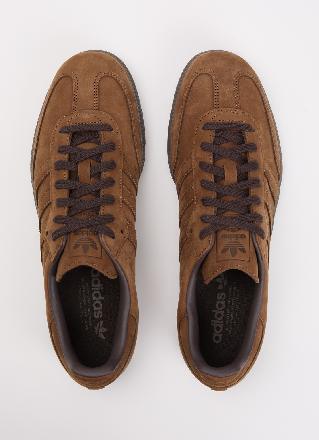 Adidas Samba OG sneaker van leer - detail 4 bruin