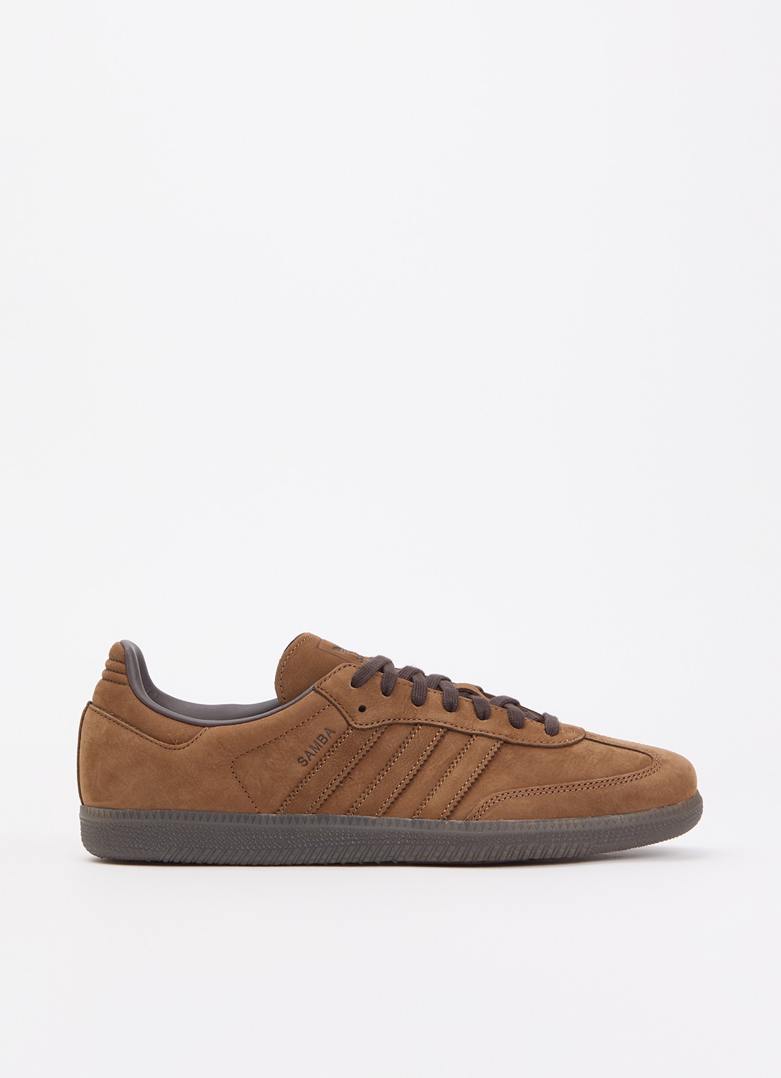 Adidas Samba OG sneaker van leer - voorkant bruin