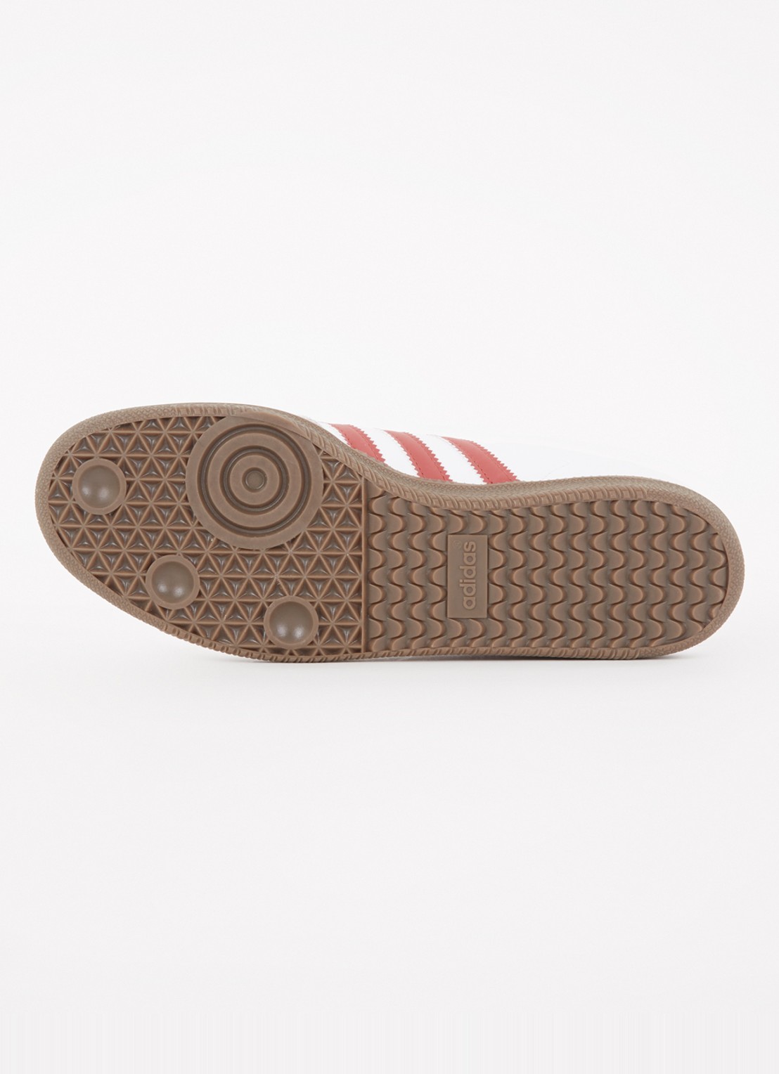 Adidas Samba OG sneakers van leer met suède details - detail 3 wit
