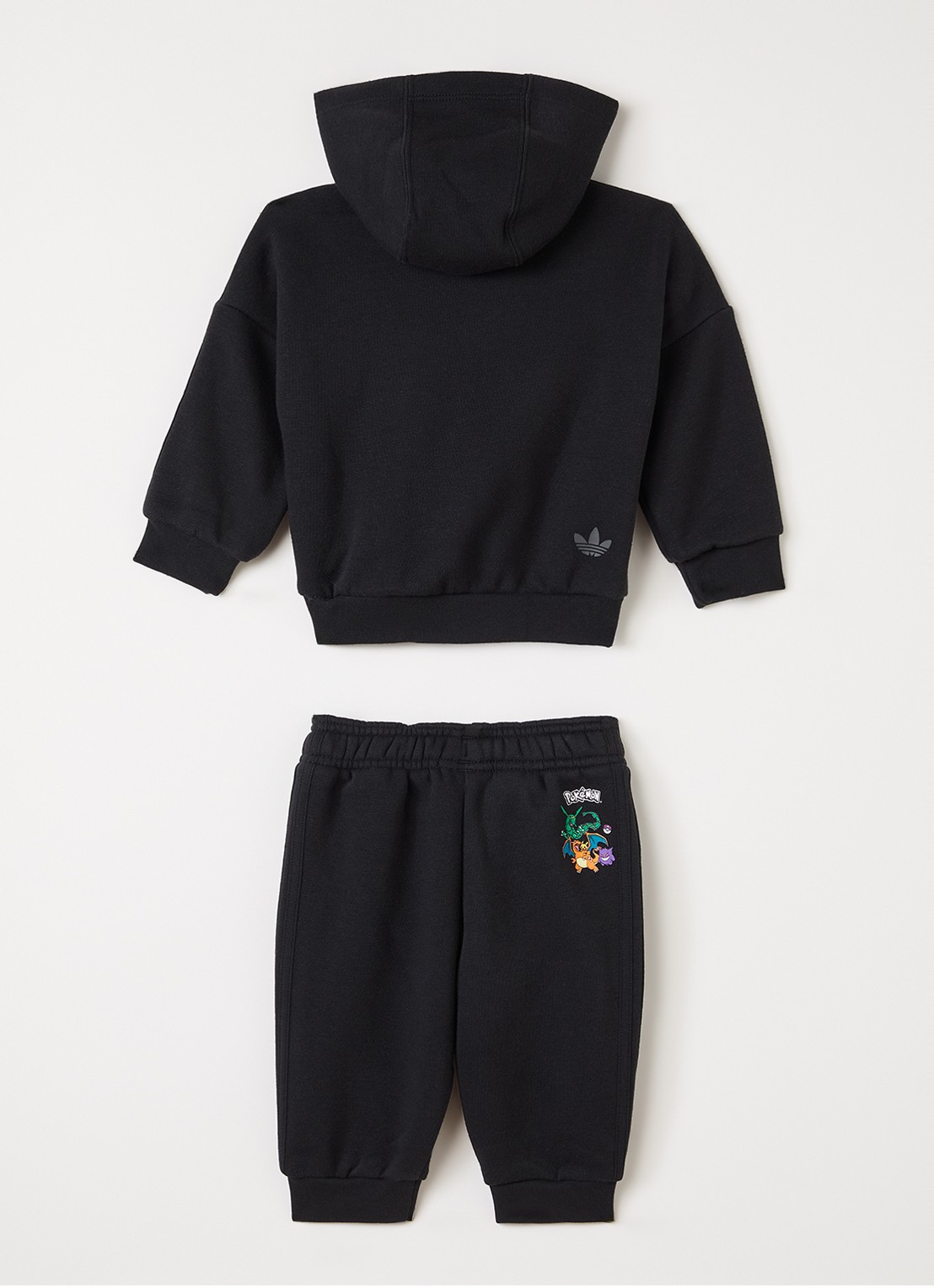 Adidas Set van hoodie met joggingbroek 2-delig - voorkant 2 zwart