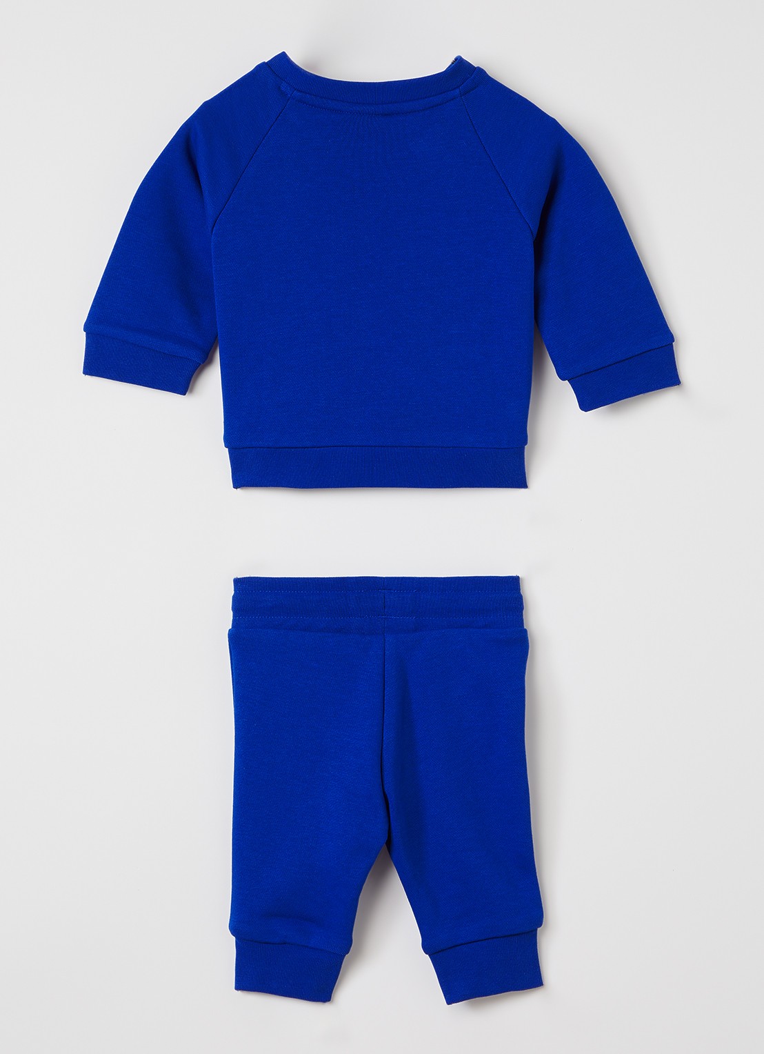 Adidas Set van sweater met joggingbroek 2-delig - voorkant 2 kobaltblauw