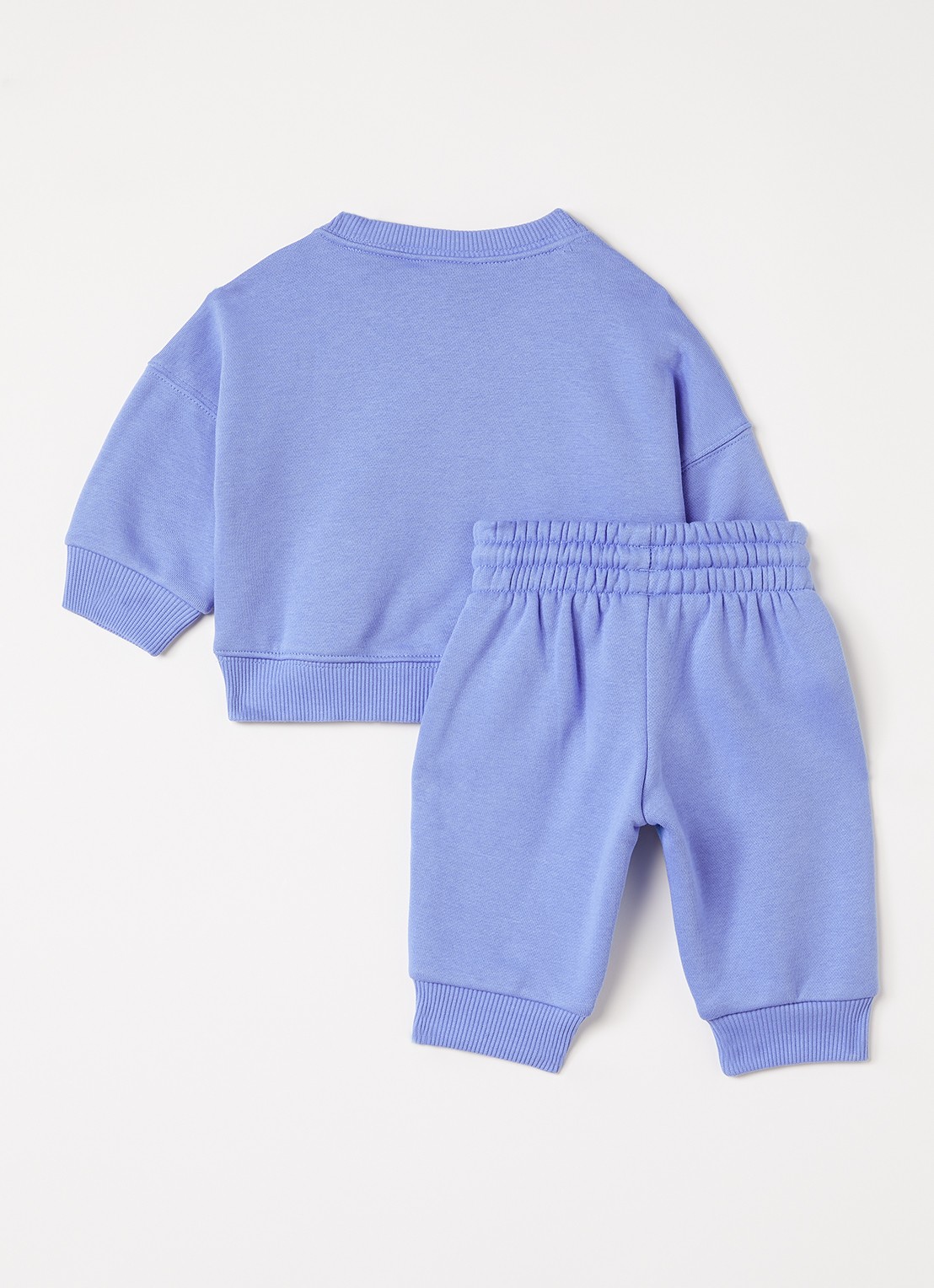 Adidas Set van sweater met joggingbroek 2-delig - voorkant 2 blauw