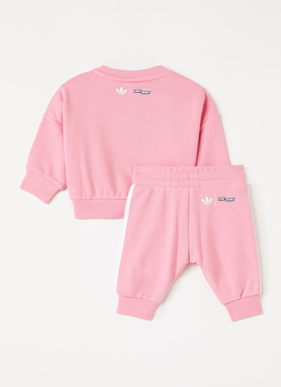 Adidas Set van sweater met joggingbroek 2-delig - voorkant 2 roze
