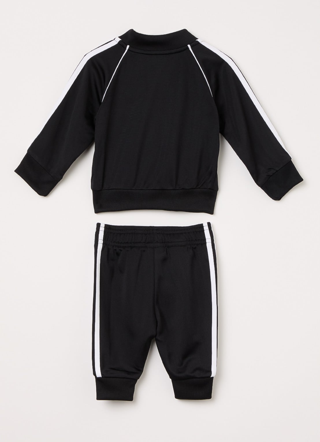 Adidas Set van trackvest met trackpants 2-delig - voorkant 2 zwart