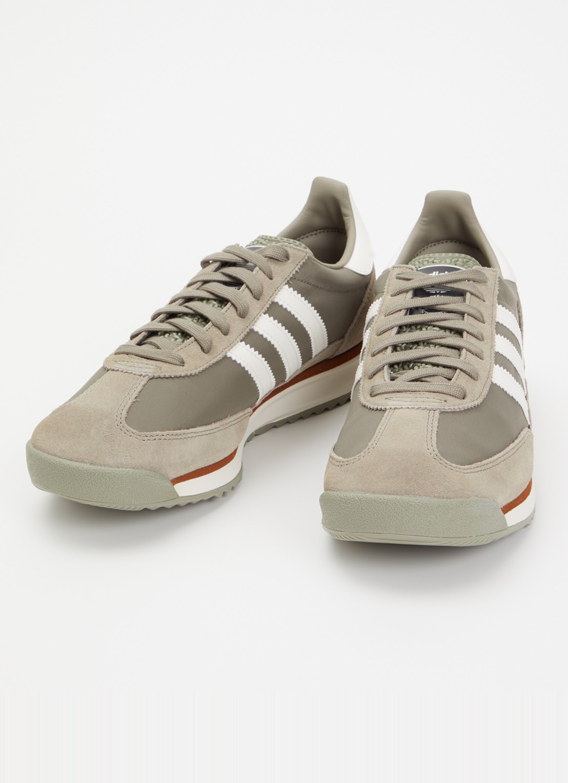 Adidas SL 72 sneaker met suède details - detail 2 grijs