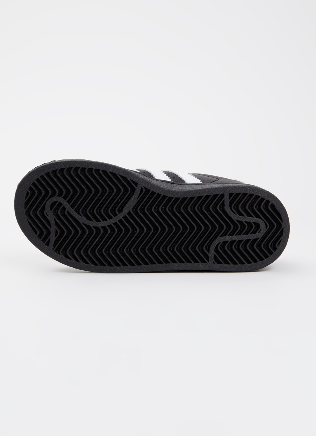 Adidas Superstar II sneaker van leer met logo - detail 4 zwart