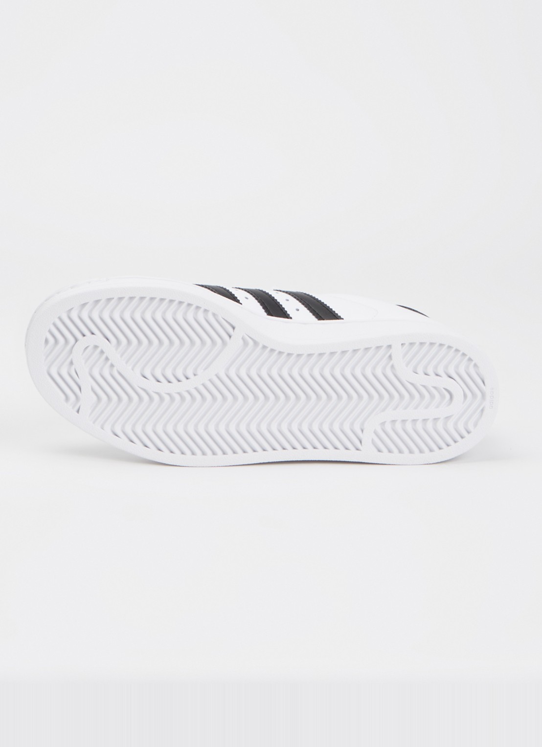 Adidas Superstar II sneaker van leer - detail wit