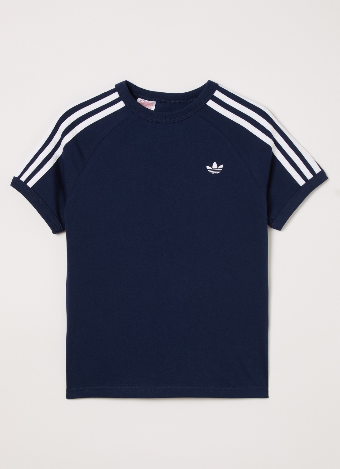 Adidas T-shirt met logo - voorkant donkerblauw