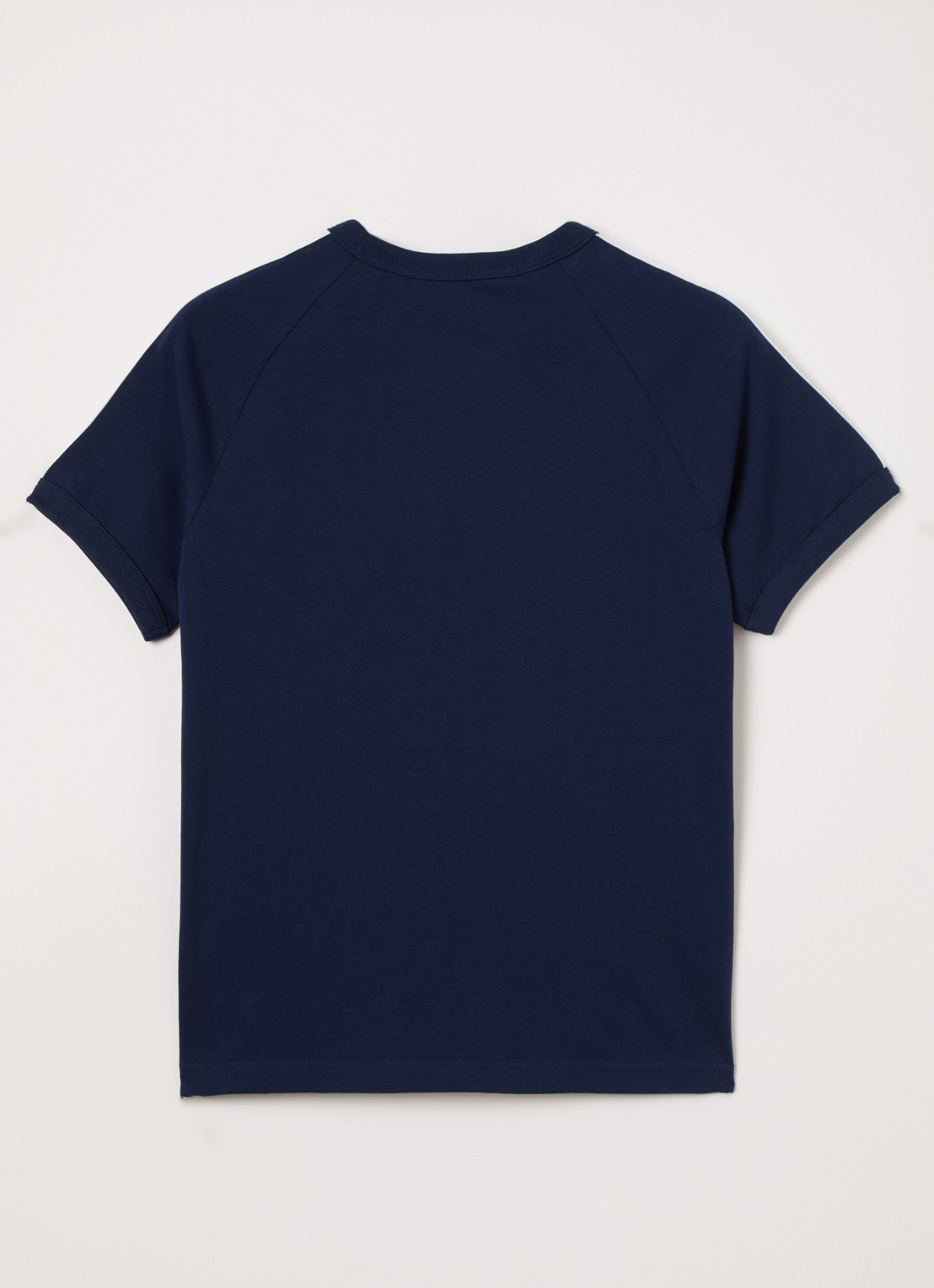 Adidas T-shirt met logo - voorkant 2 donkerblauw