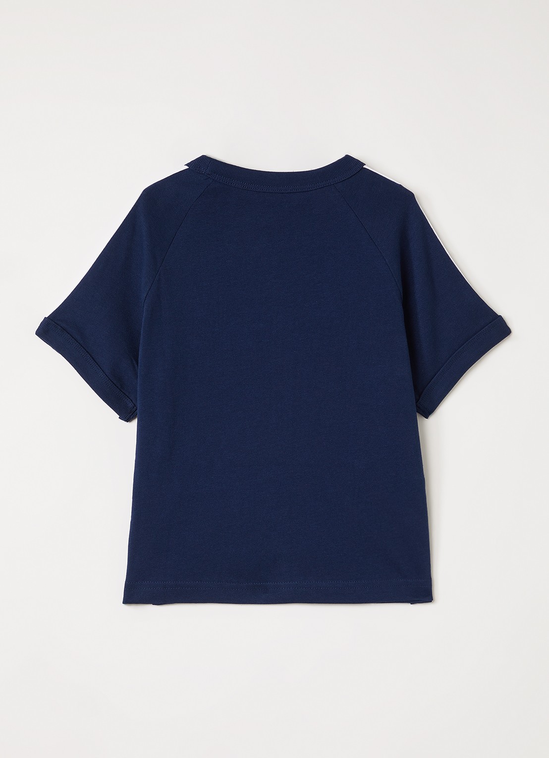 Adidas T-shirt met logo - voorkant 2 donkerblauw