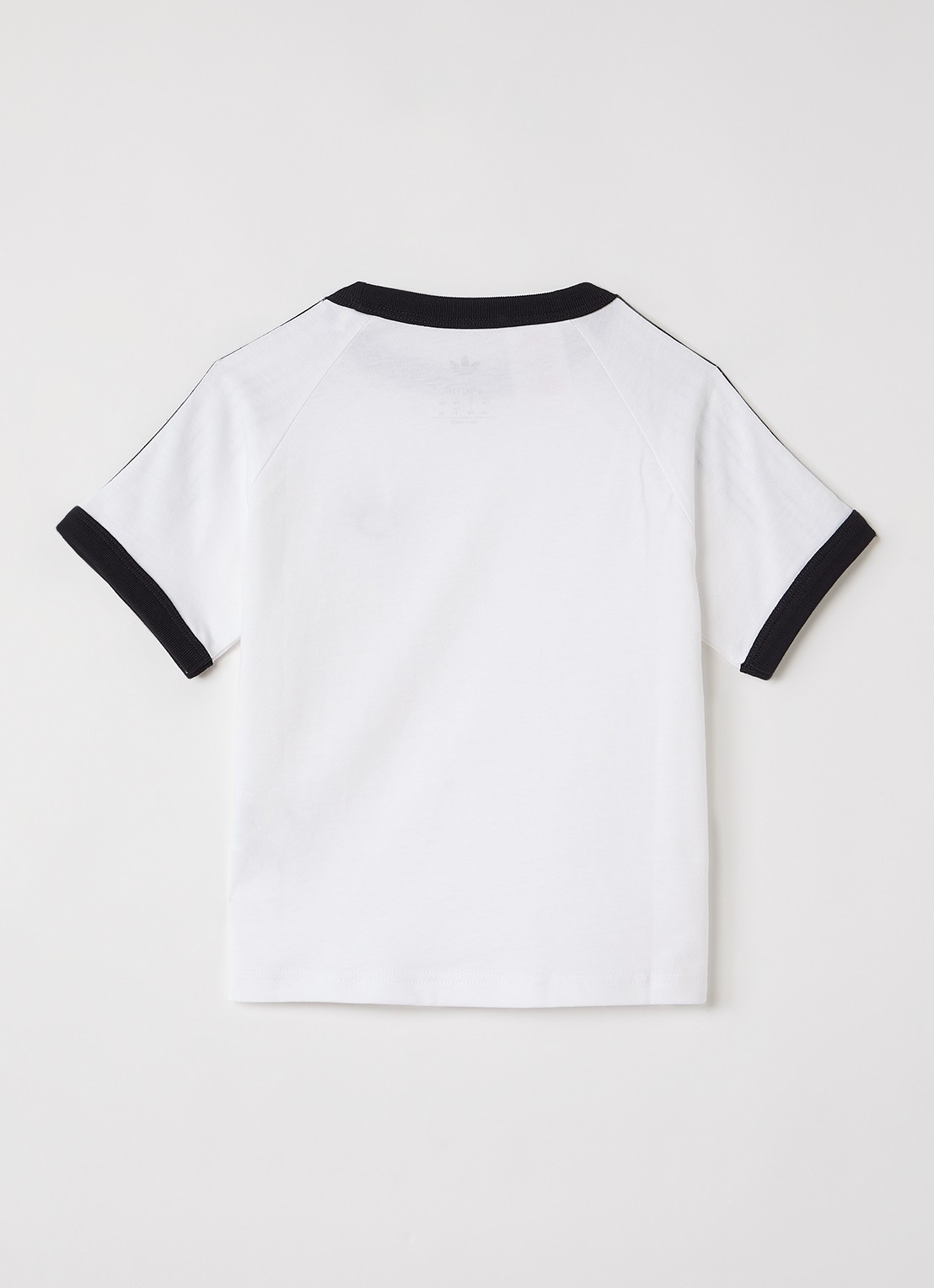Adidas T-shirt met logoborduring - voorkant 2 wit