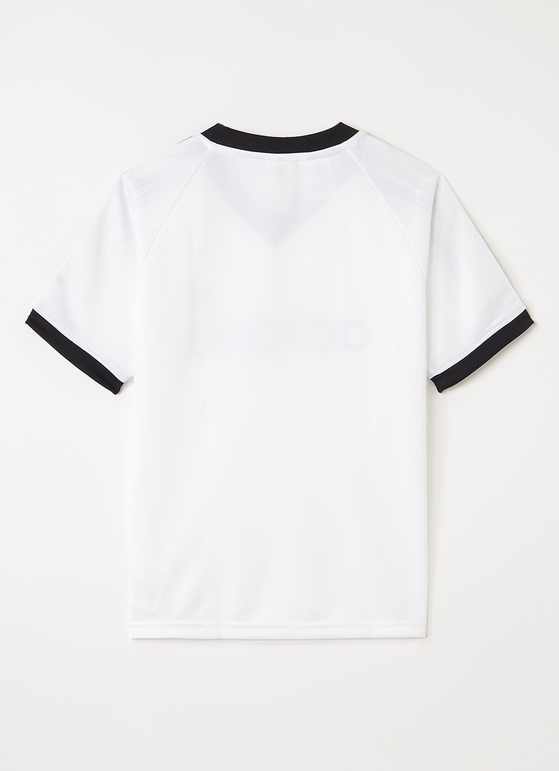 Adidas T-shirt met logoprint - voorkant 2 wit