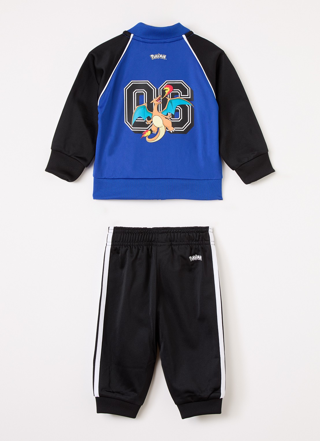 Adidas Trainingspak met logo 2-delig - voorkant 2 zwart