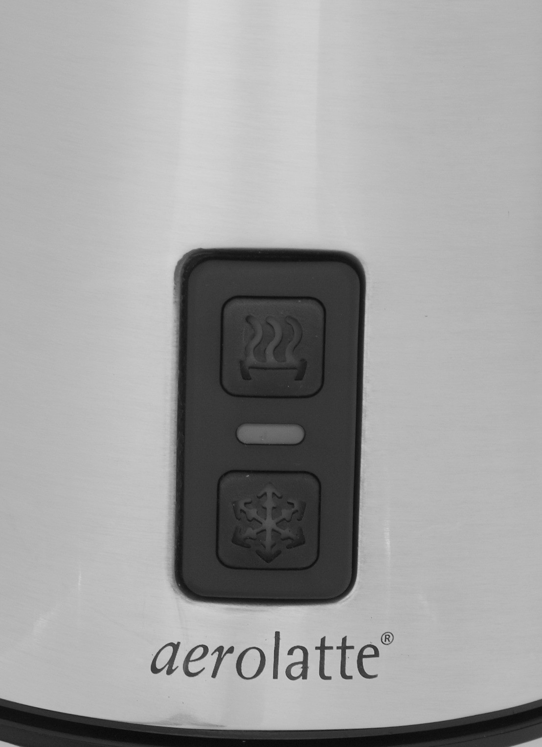 Aerolatte Compact melkopschuimer 120 ml - detail roestvrijstaal