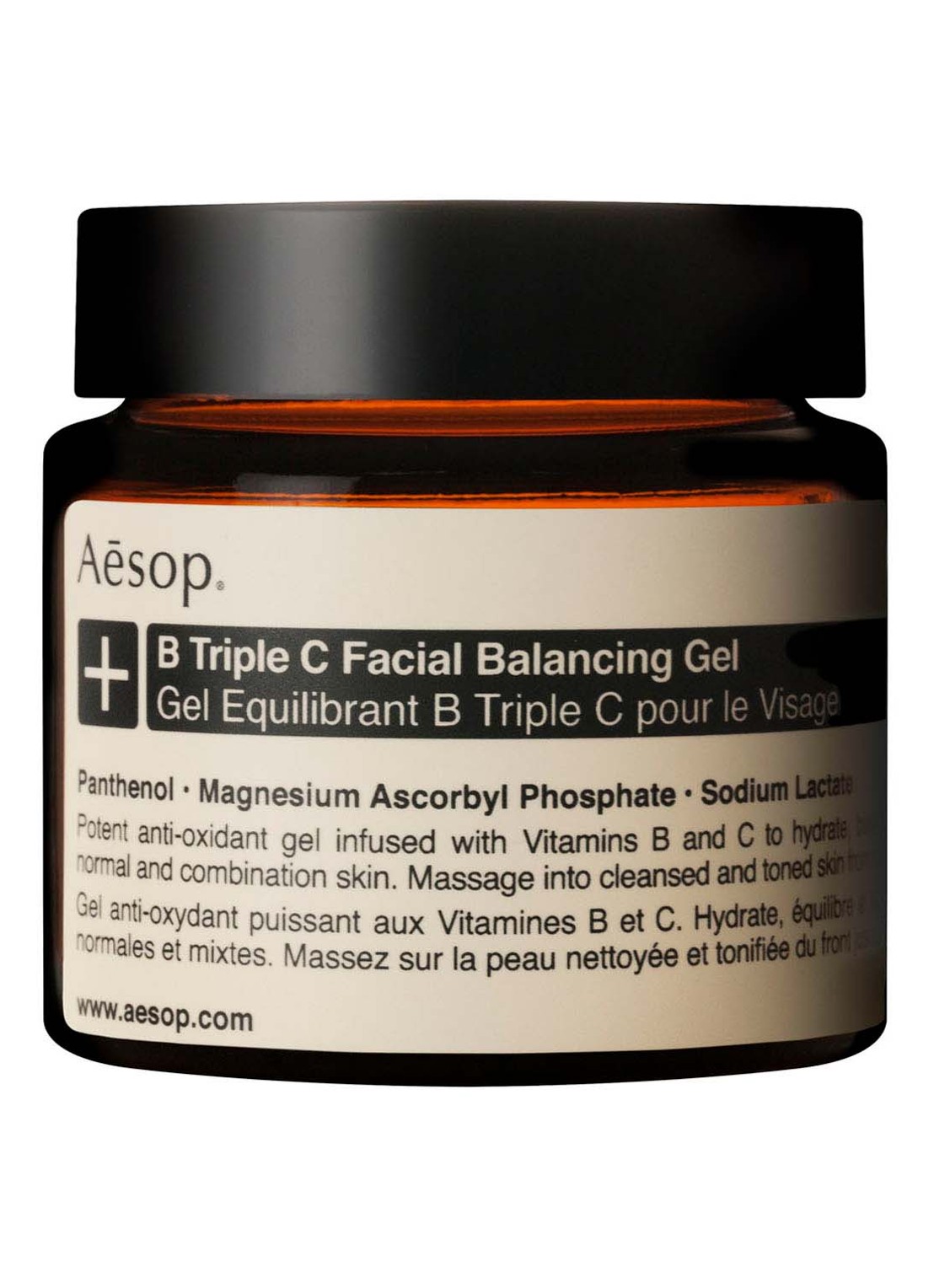 Aesop B Triple C Facial Balancing Gel - hydraterende gel - voorkant undefined