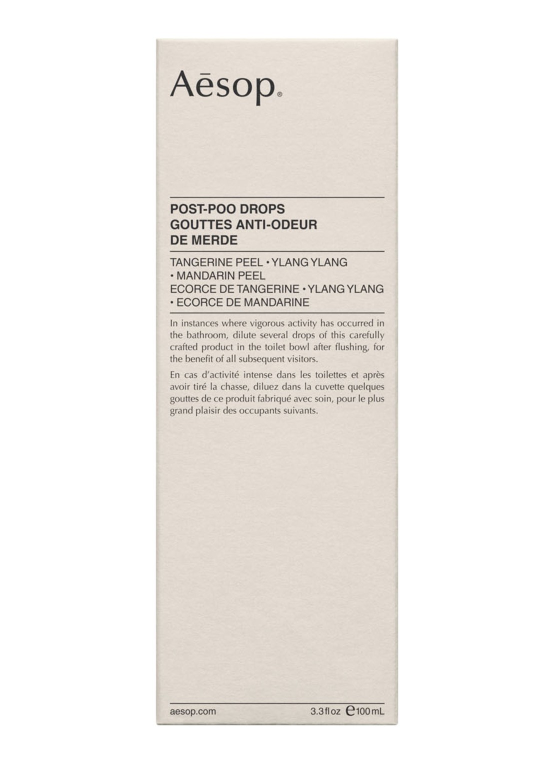 Aesop Post-Poo Drops - toiletverfrisser - voorkant 2 undefined