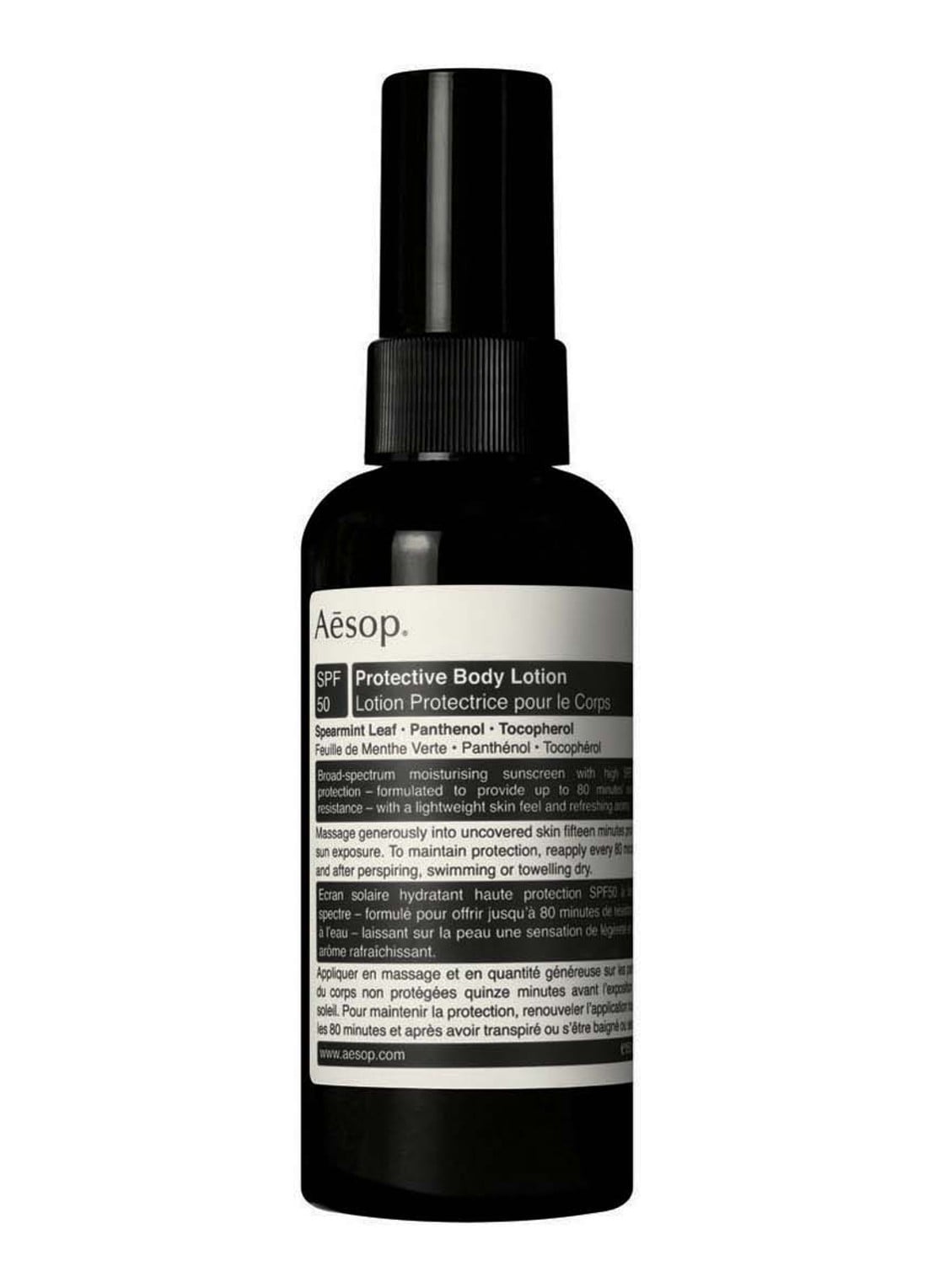 Aesop Protective Body Lotion SPF 50 - zonnebrandCrème - voorkant undefined