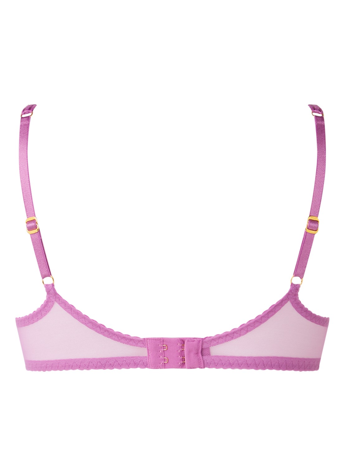 Agent Provocateur Lorna beugel bh van mesh - achterkant 3 paars