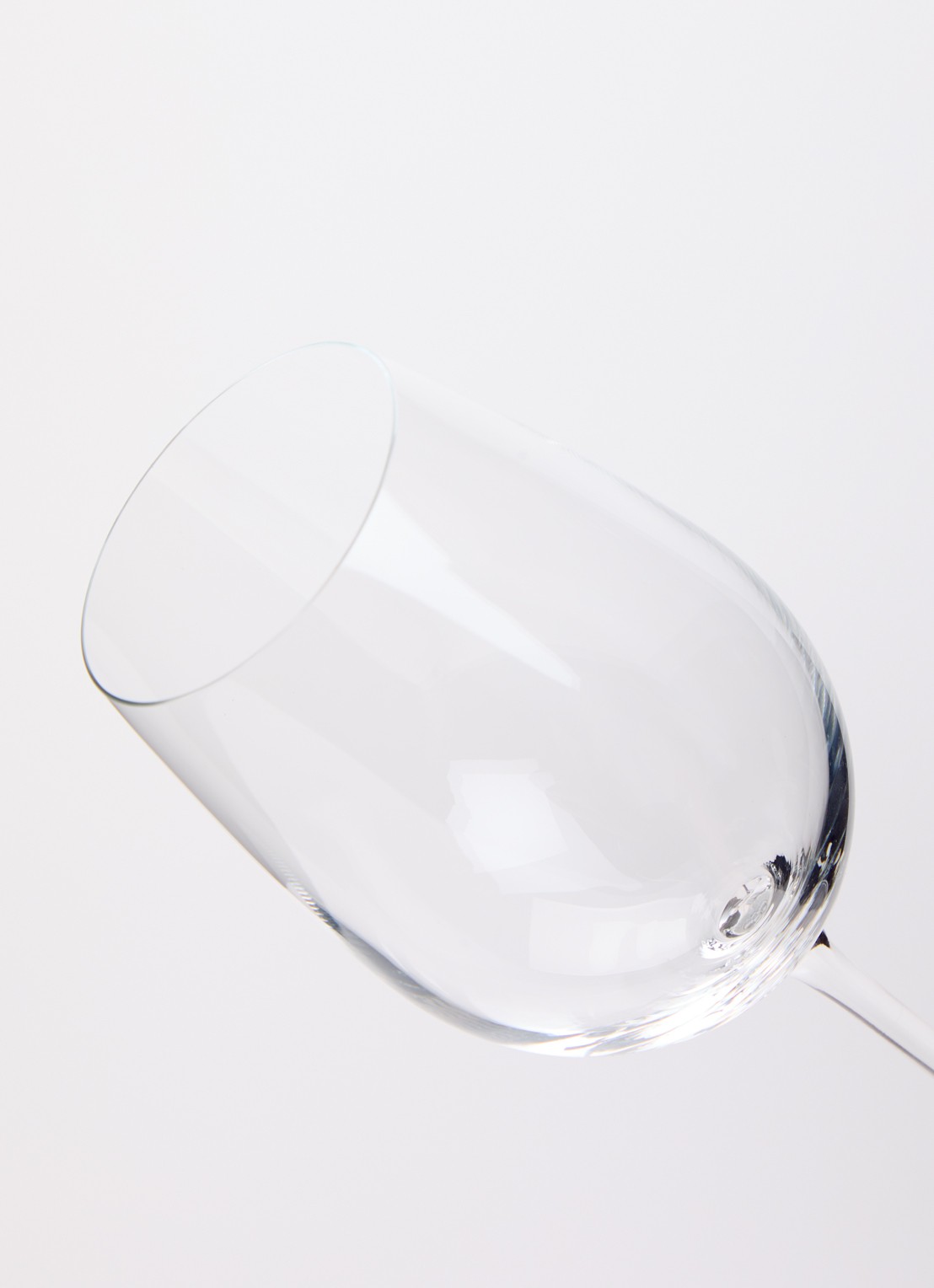 Åhléns Belle rode wijnglas 51 cl set van 2  - detail transparant