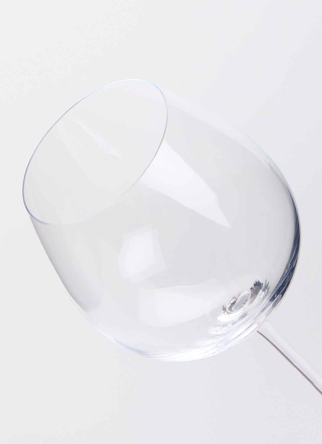 Åhléns Belle rode wijnglas 66 cl set van 2 - detail transparant