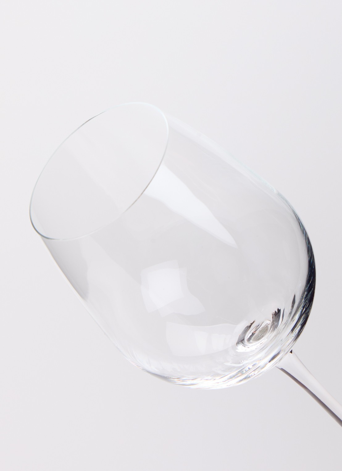 Åhléns Belle witte wijnglas 40 cl set van 2 - detail 3 transparant
