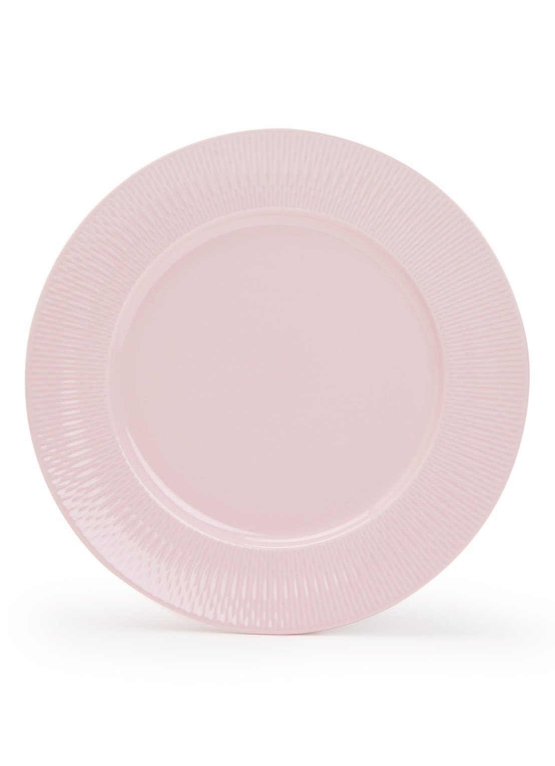 Åhléns Celine dinerbord 27,5 cm  - voorkant 3 lichtroze