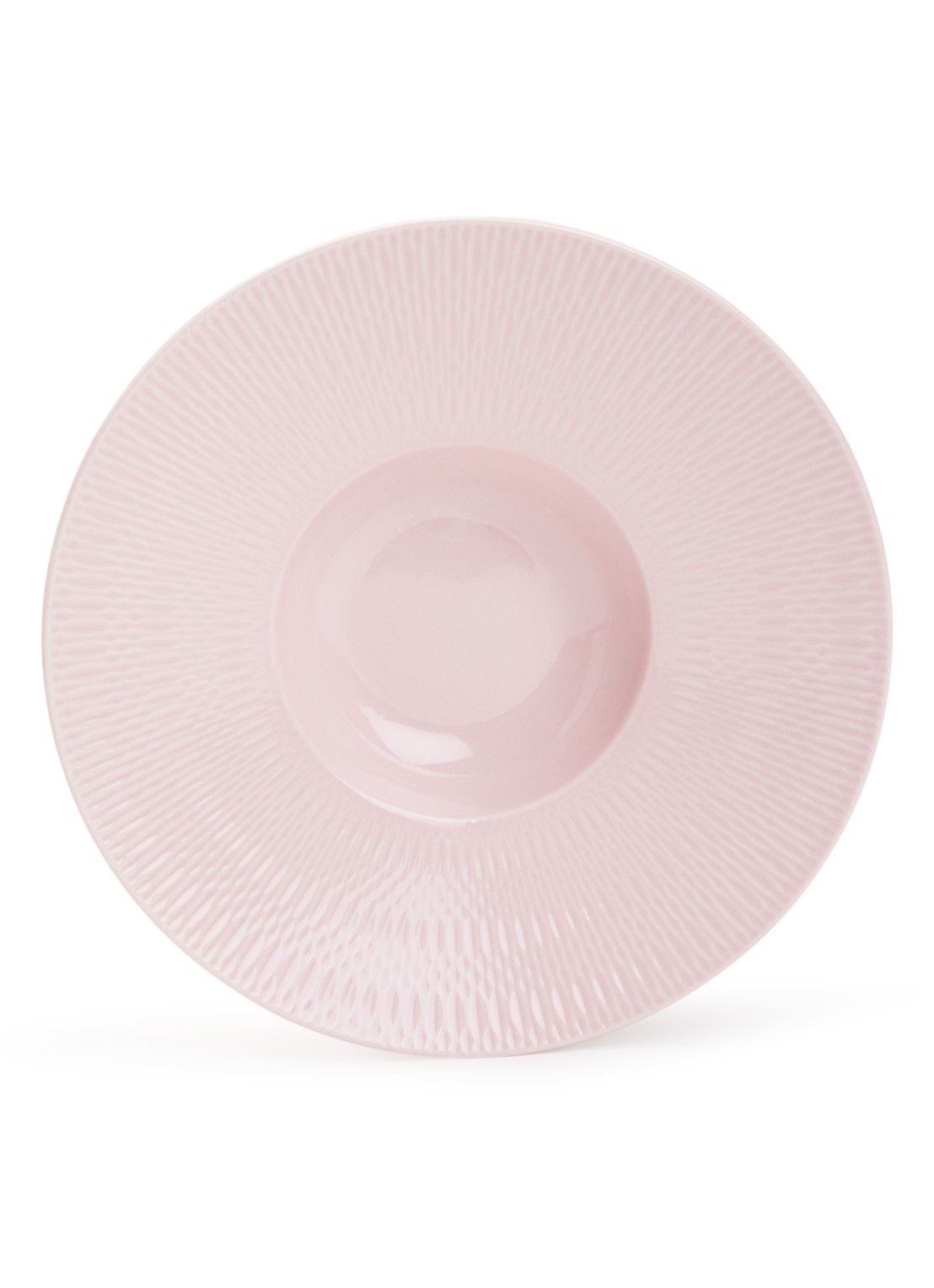 Åhléns Celine pastabord 24 cm  - voorkant lichtroze