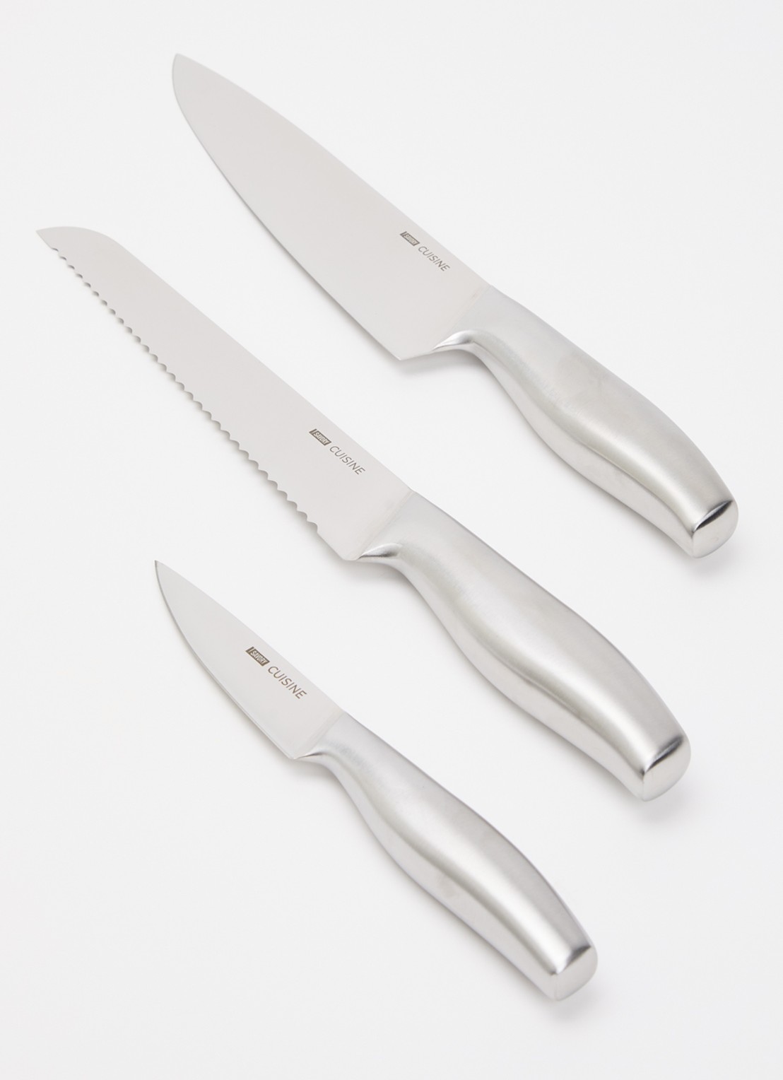 Åhléns Cuisine messenset 3-delig - voorkant 2 zilver
