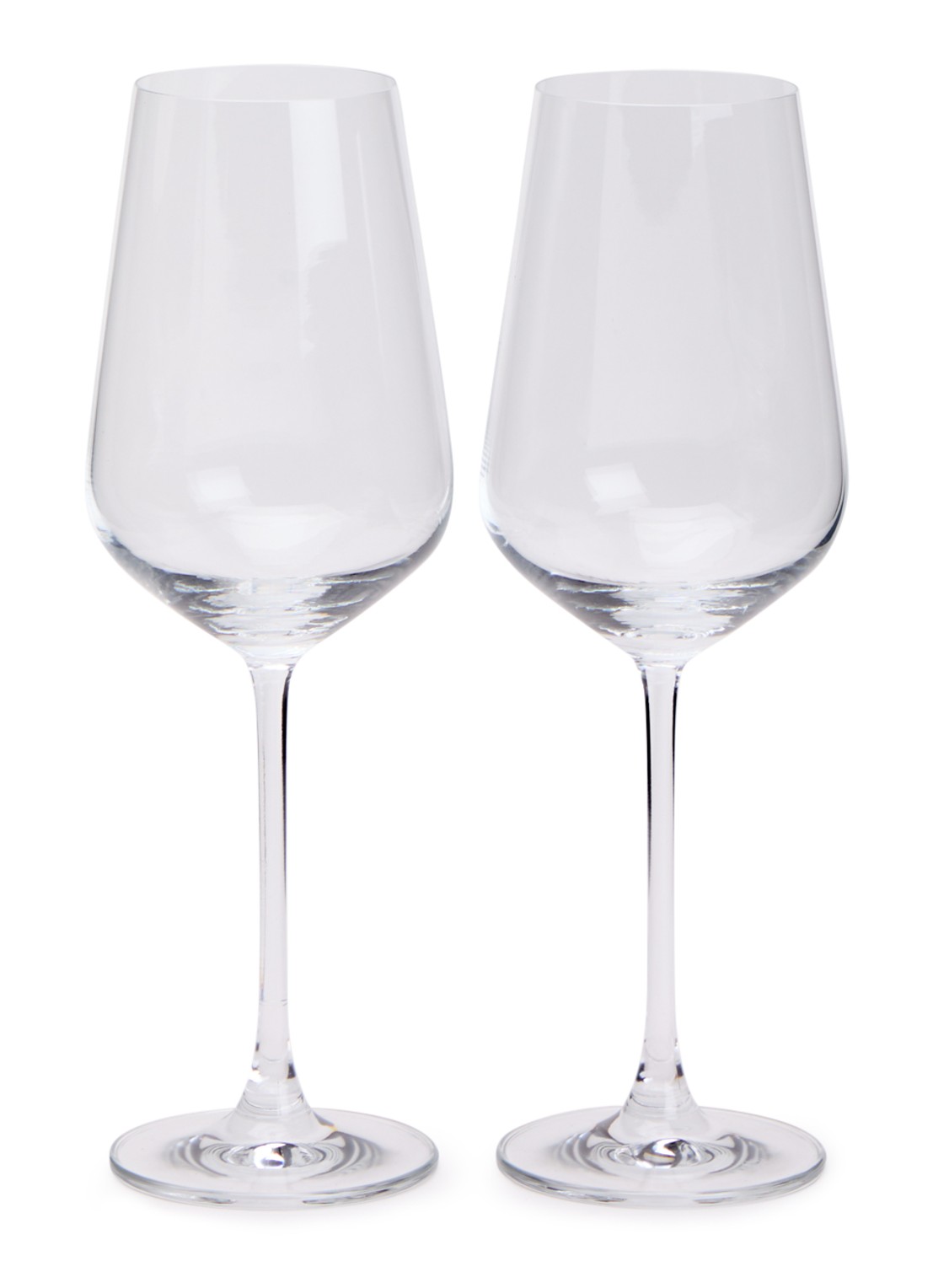 Åhléns Elise rode wijnglas 55 cl set van 2 - voorkant 2 transparant