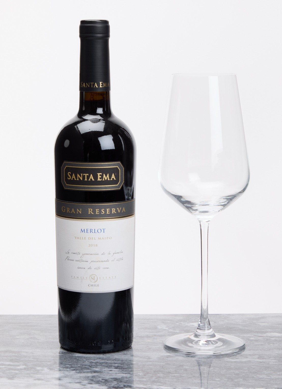 Åhléns Elise rode wijnglas 55 cl set van 2 - voorkant 3 transparant