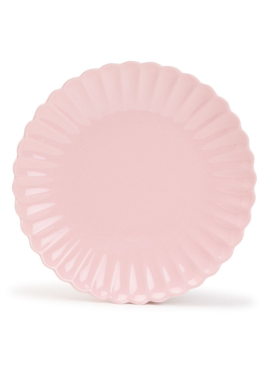 Åhléns Siena ontbijtbord 22 cm  - voorkant 3 lichtroze