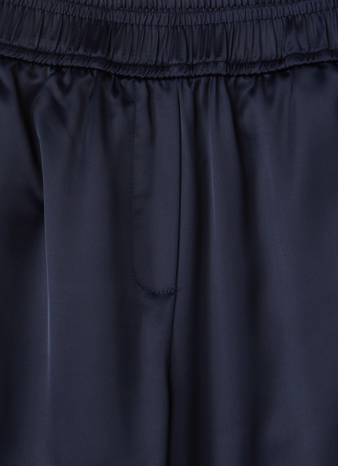 AI&KO Aurora wide fit broek - detail donkerblauw