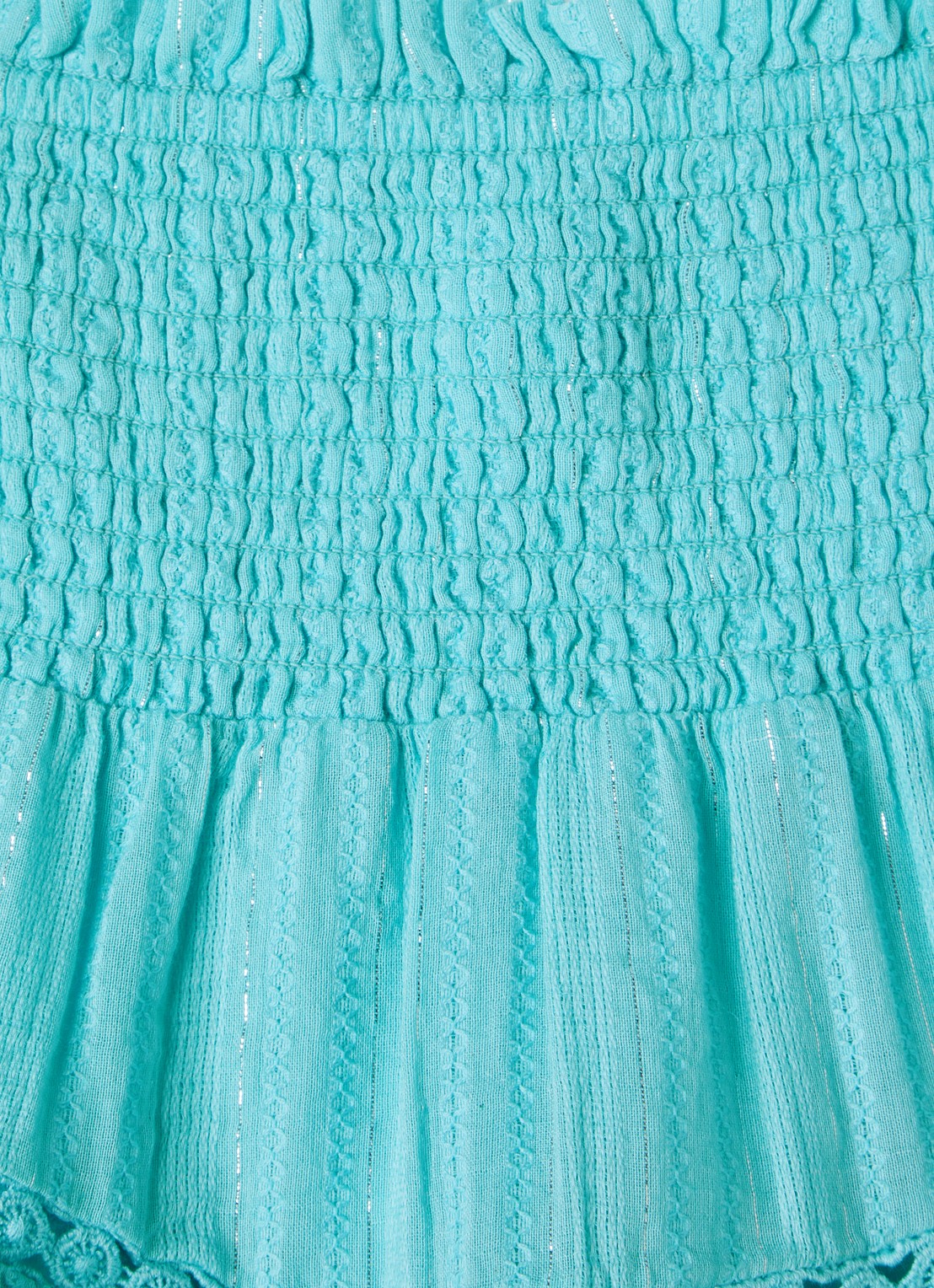 AI&KO Billi rok met lurex - detail 3 turquoise