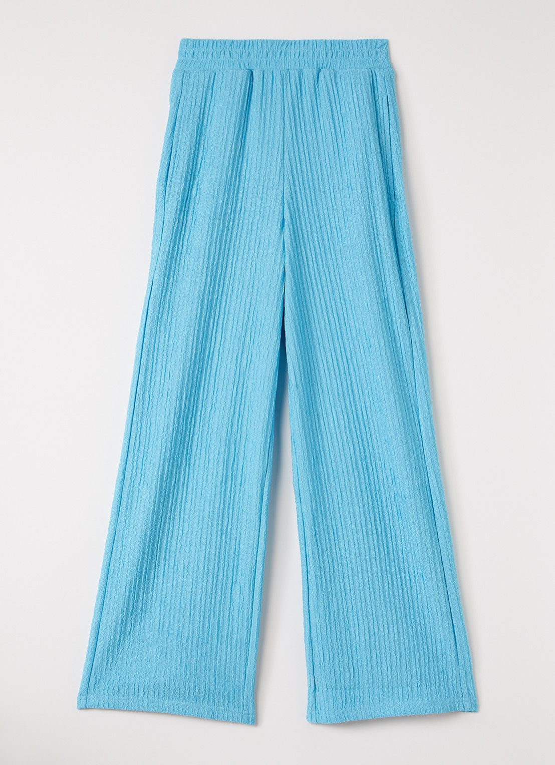 AI&KO Ramona flared fit broek - voorkant 2 blauw