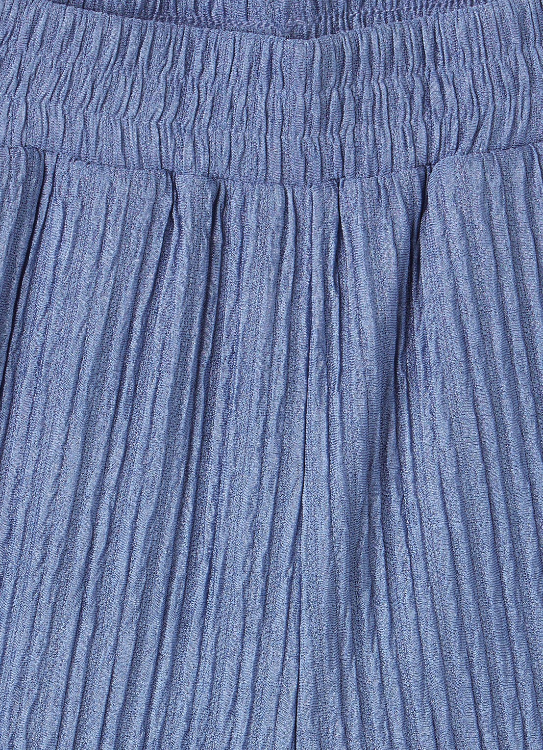 AI&KO Ramona flared fit broek - detail 3 staalblauw