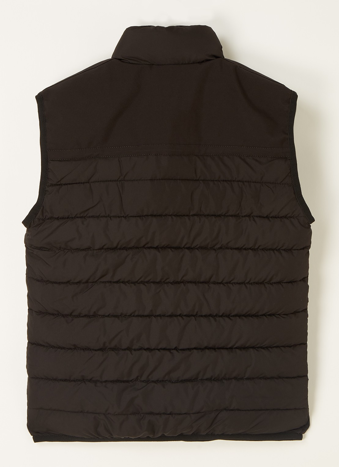 Airforce Gewatteerde bodywarmer met steekzakken - achterkant 3 zwart