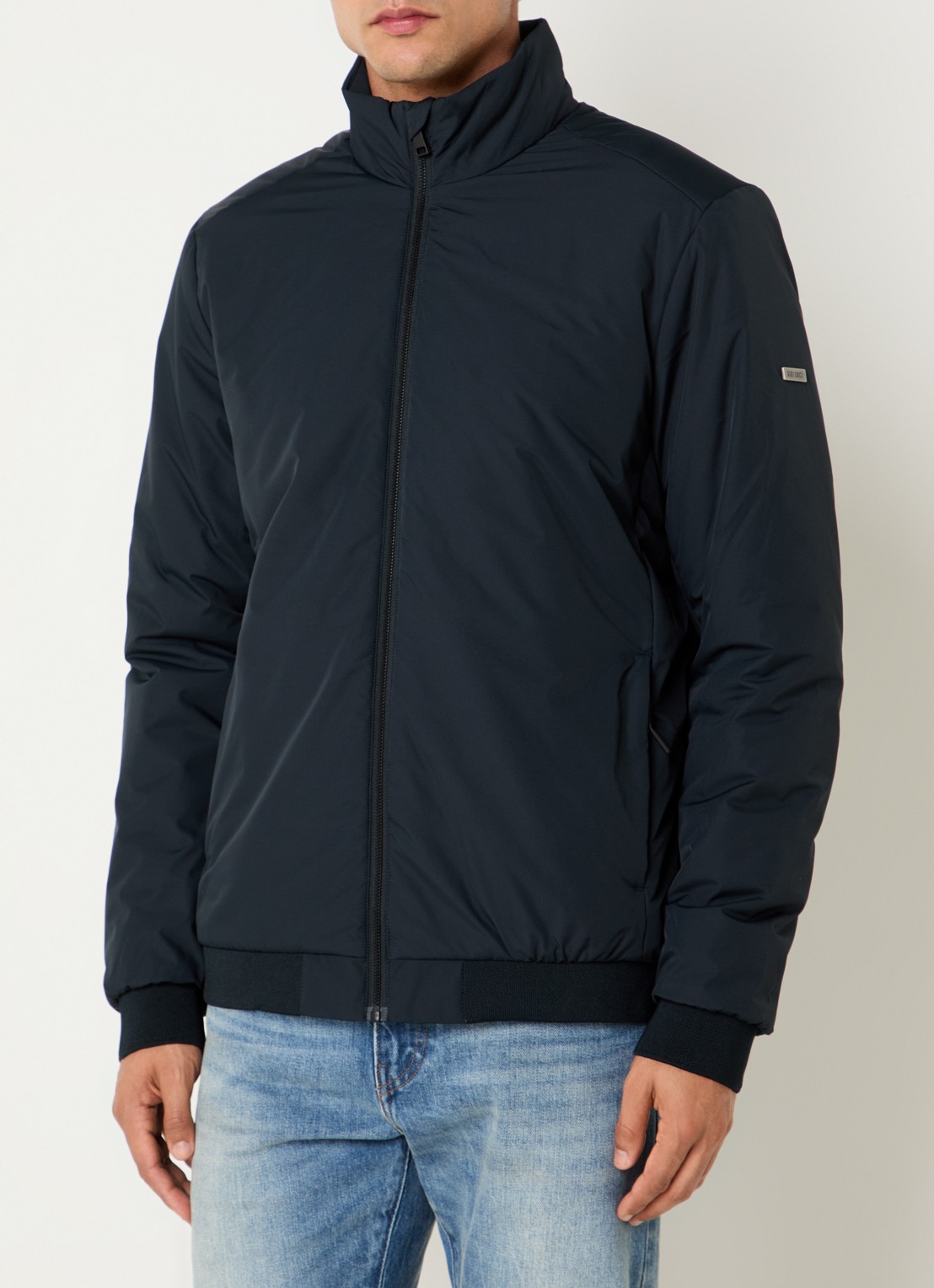 Airforce Luke jack met ritszakken - detail 2 donkerblauw
