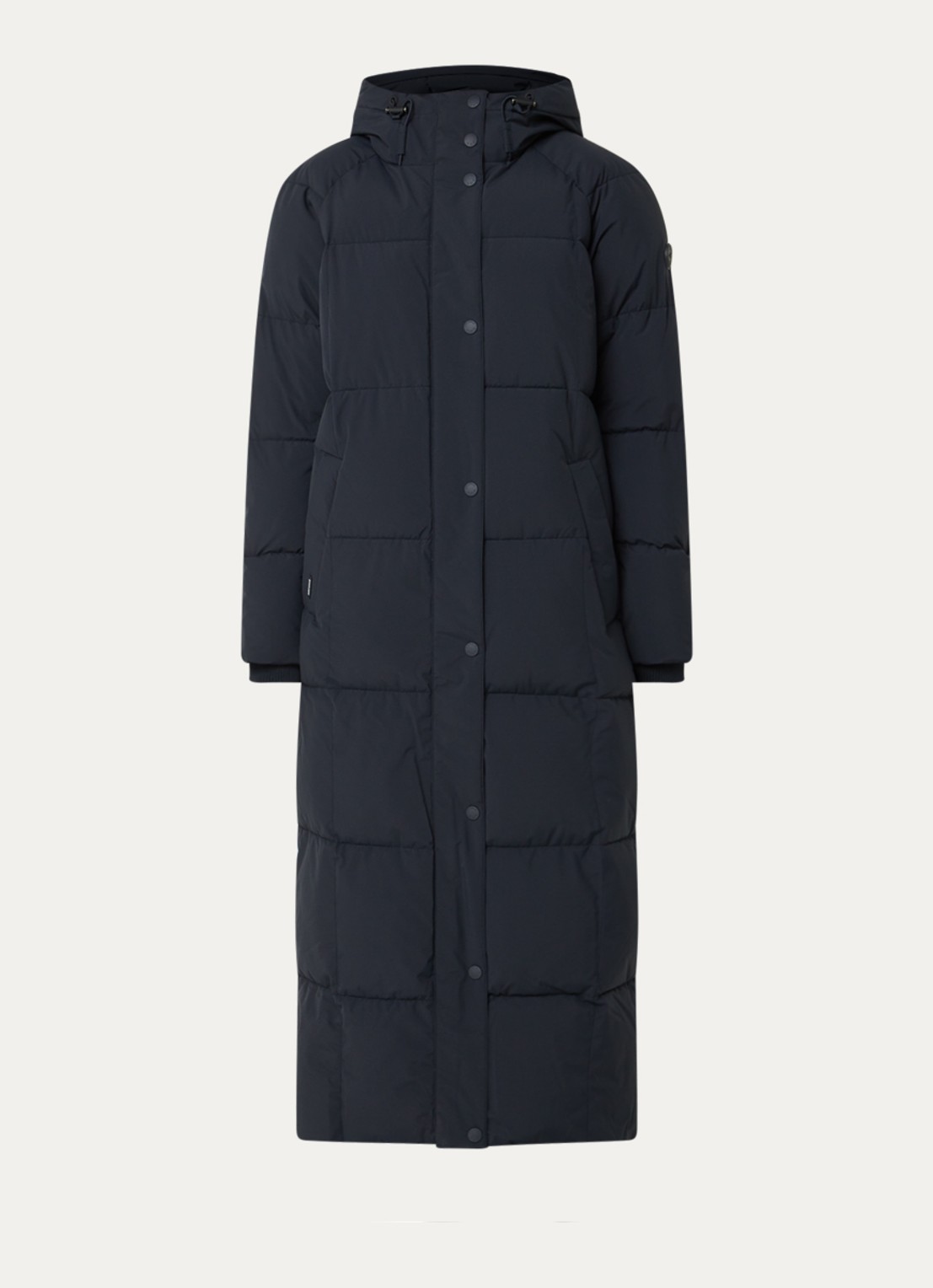 Airforce Nia gewatteerde parka met steekzakken - voorkant 3 donkerblauw