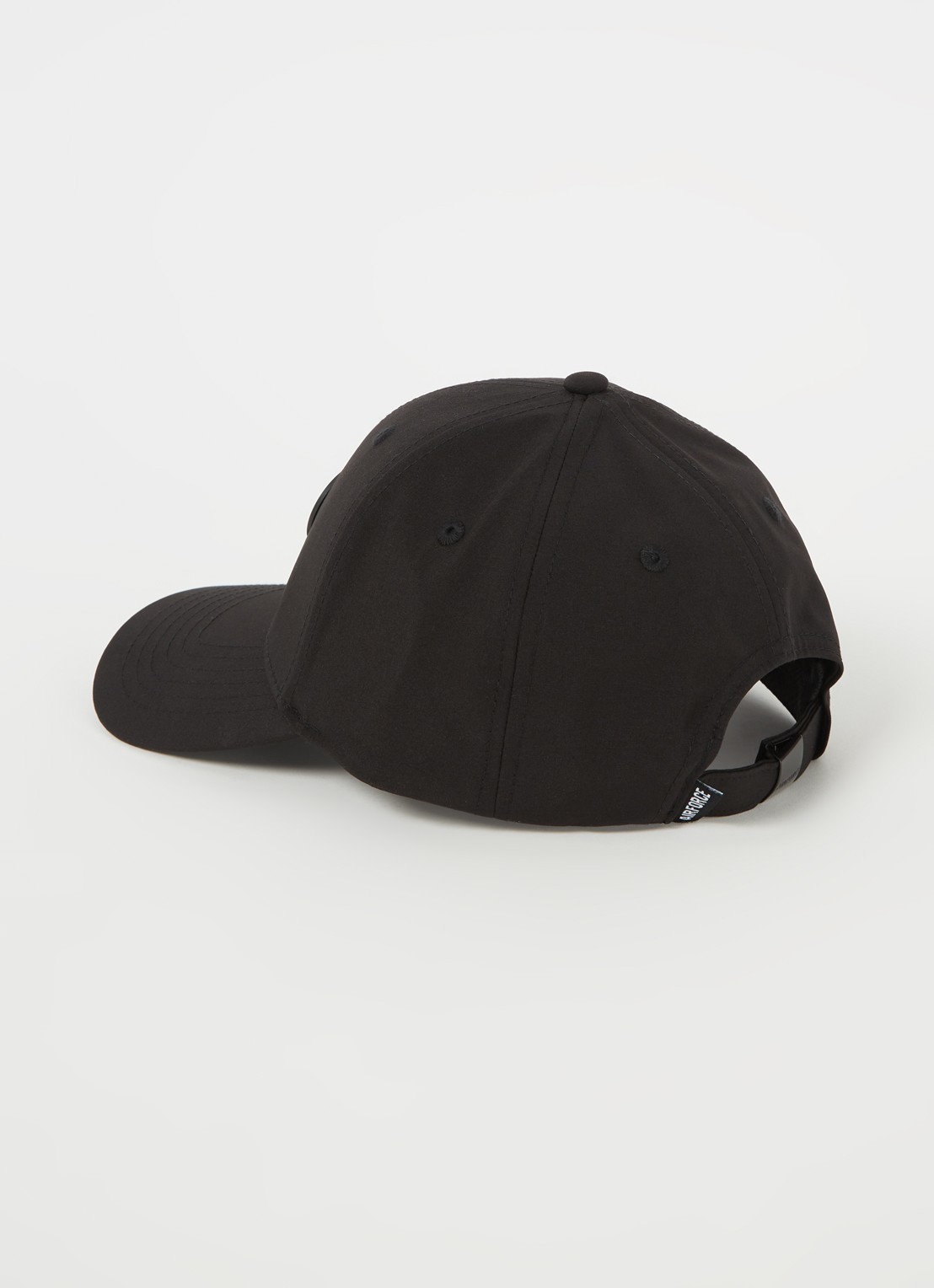 Airforce Pet met logo  - detail zwart