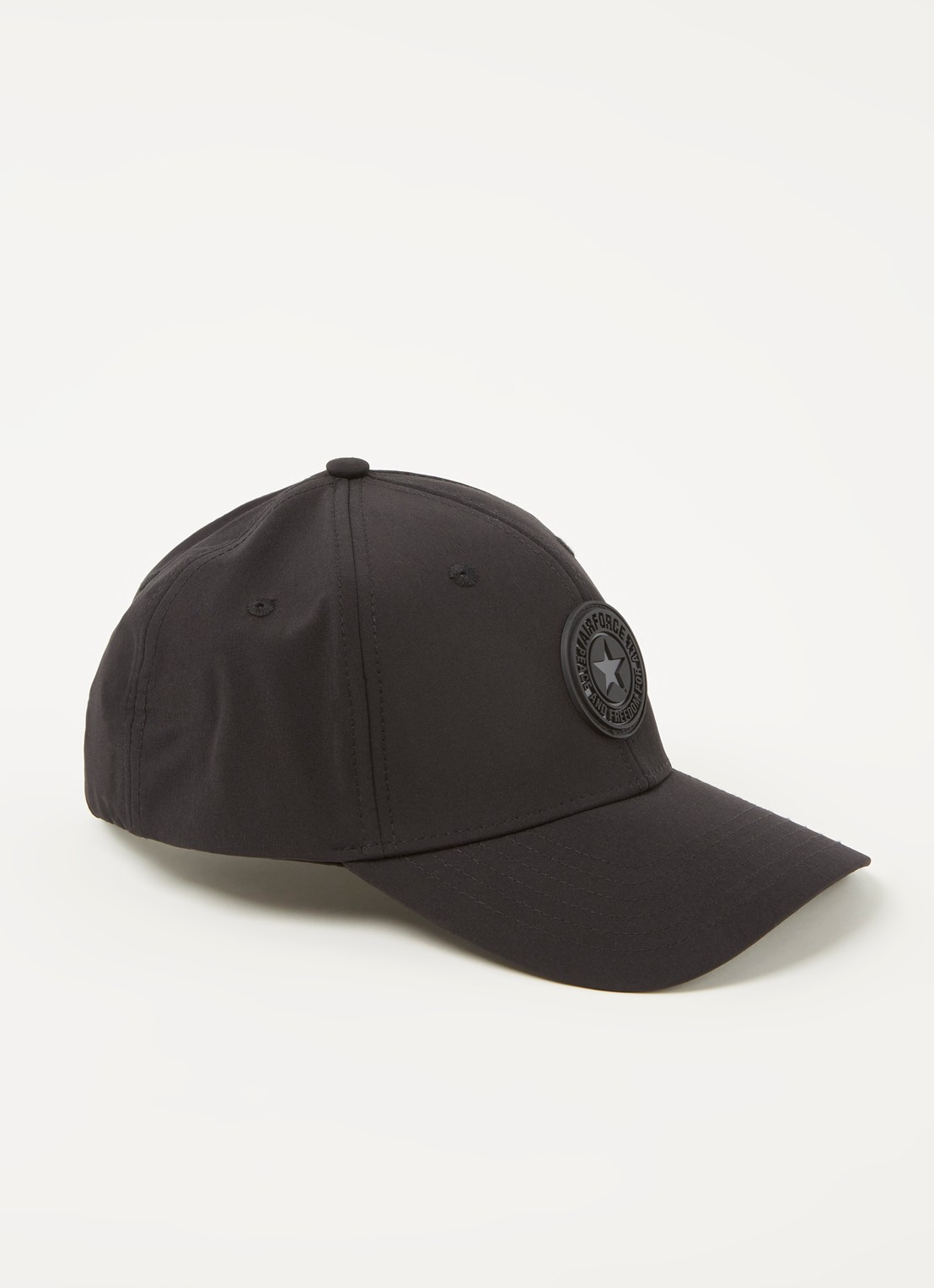 Airforce Pet met logo - voorkant 2 zwart