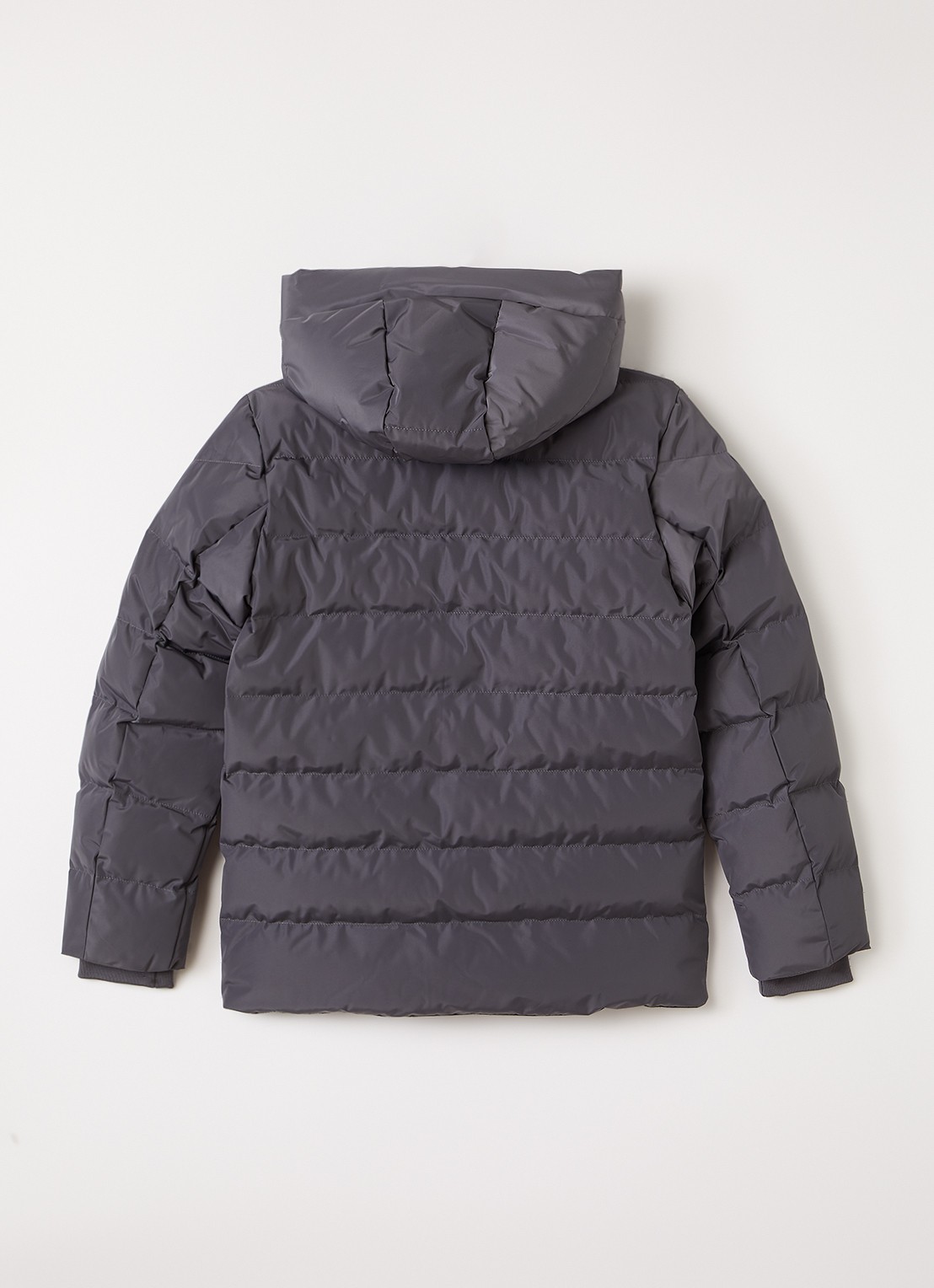 Airforce Robin puffer jack met capuchon - achterkant 3 grijs