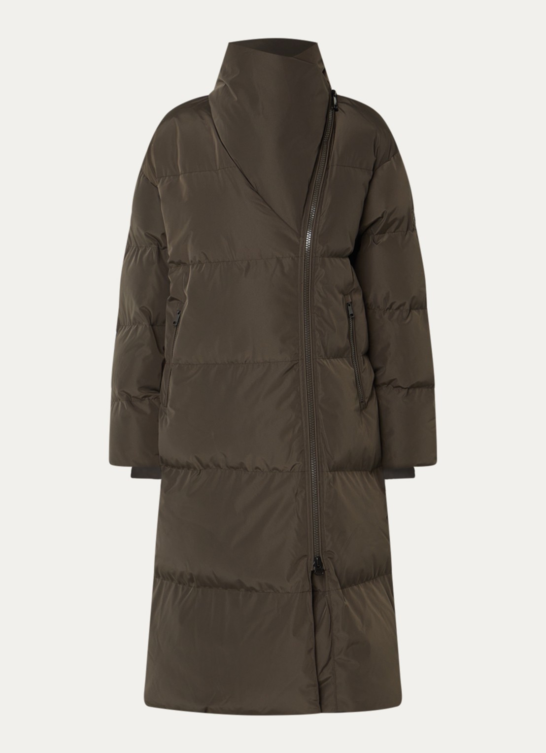Airforce Ruby parka met steekzakken - voorkant 3 bronsgroen