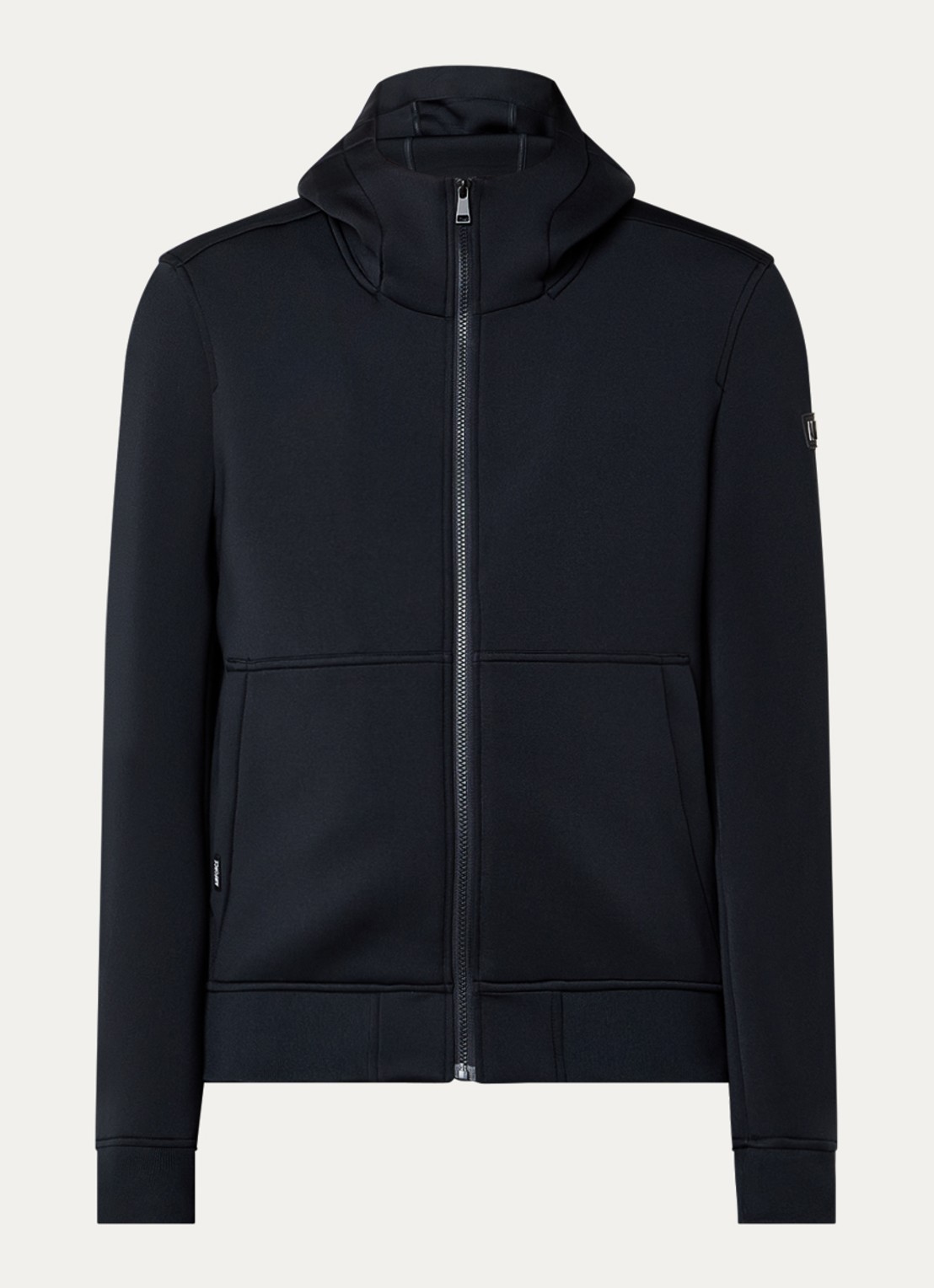 Airforce Scuba jack met capuchon en steekzakken - voorkant 4 donkerblauw