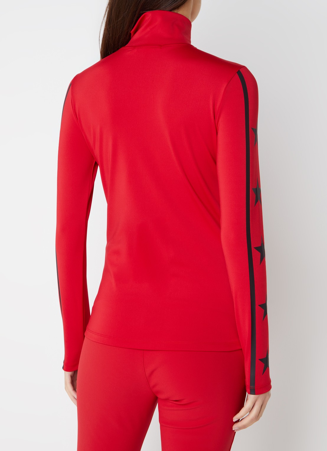 Airforce Squaw Vally skipully met logoprint - achterkant 4 rood