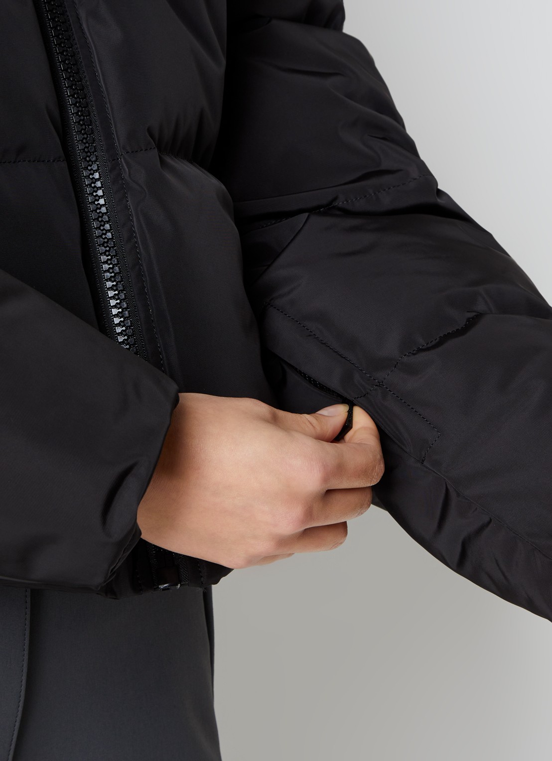 Airforce Sun Peaks ski-jas met afneembare capuchon en ritszakken - detail 5 zwart